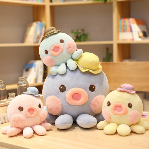  Hooded Octopus Stuffed Animal cashymart