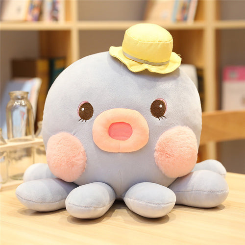  Hooded Octopus Stuffed Animal cashymart