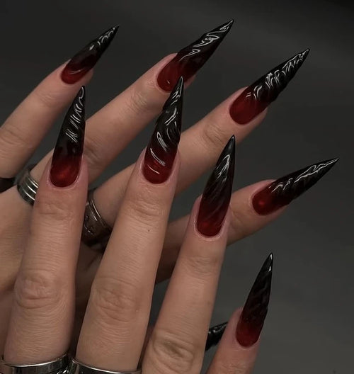  Horror Comic Halloween Press-On Nails cashymart