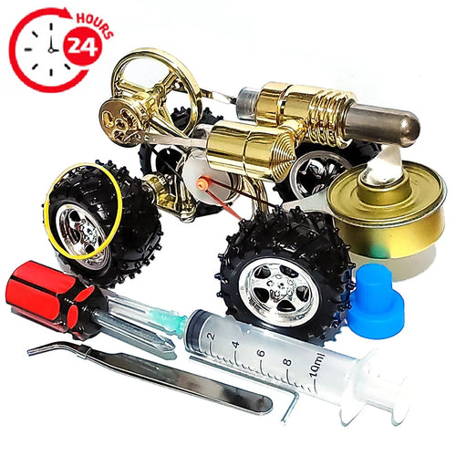  Hot Air Stirling Engine Car Model cashymart