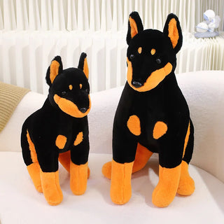  Hot High Quality Doberman Plush Toy for Kids cashymart