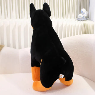  Hot High Quality Doberman Plush Toy for Kids cashymart