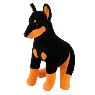  Hot High Quality Doberman Plush Toy for Kids cashymart