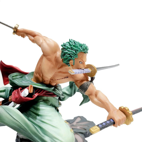  Hot One Piece Roronoa Zoro Figure Model cashymart