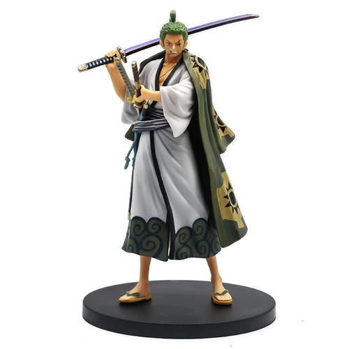  Hot One Piece Roronoa Zoro Figure Model cashymart