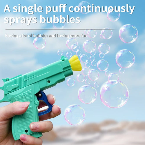  Hot Selling Bubble Gun Portable Manual Toy for Kids cashymart