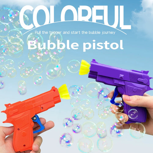  Hot Selling Bubble Gun Portable Manual Toy for Kids cashymart