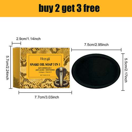  Hoygi Snake Oil Facial Cleansing Soap 100g cashymart