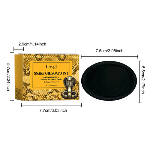  Hoygi Snake Oil Facial Cleansing Soap 100g cashymart