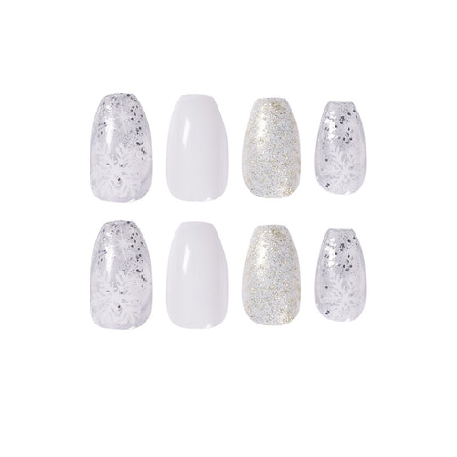  Ice Glitter Short Ballet Foreign Trade Section Wears Nail Art cashymart