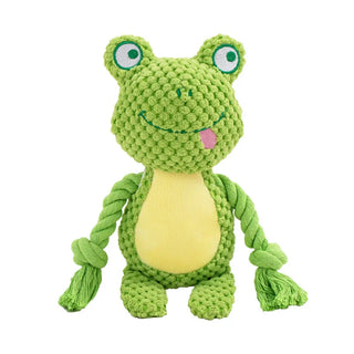  Indestructible Plush Dog Chew Toy Rattle cashymart