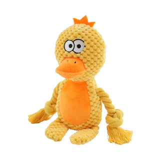  Indestructible Plush Dog Chew Toy Rattle cashymart