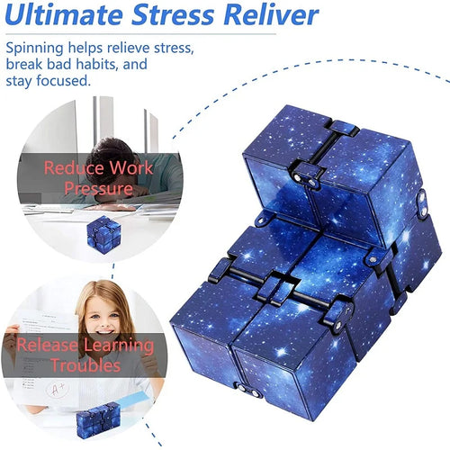  Infinity Cube Fidget Toy for Stress Relief cashymart