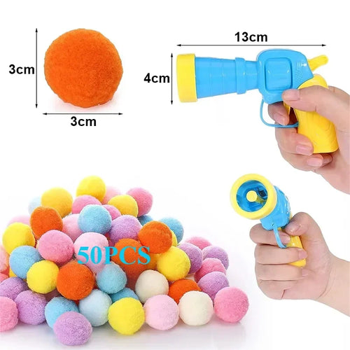  Interactive Cat Toy Shooting Ball Launcher cashymart