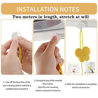  Interactive Caterpillar & Dragonfly Cat Toy cashymart