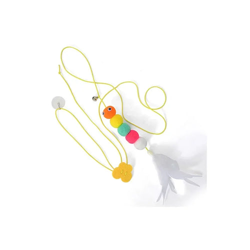  Interactive Caterpillar & Dragonfly Cat Toy cashymart
