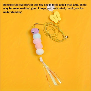  Interactive Caterpillar & Dragonfly Cat Toy cashymart