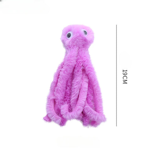  Interactive Catnip Octopus Plush Toy cashymart