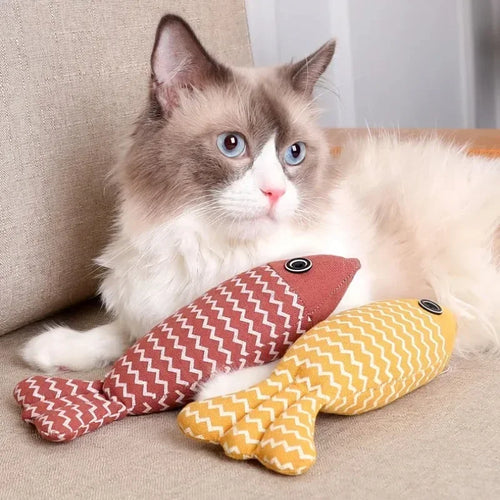  Interactive Catnip Plush Toy cashymart