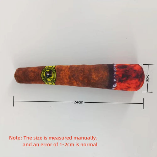  Interactive Dog Cigar Squeaky Chew Toy cashymart