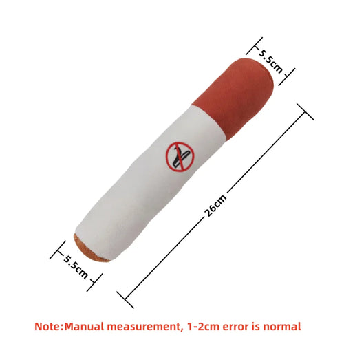  Interactive Dog Cigar Squeaky Chew Toy cashymart