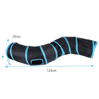  Interactive Foldable Cat Tunnel cashymart