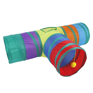  Interactive Foldable Cat Tunnel cashymart