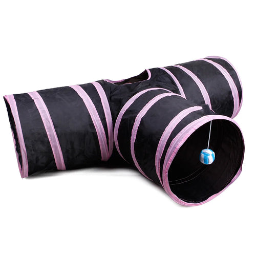  Interactive Foldable Cat Tunnel cashymart