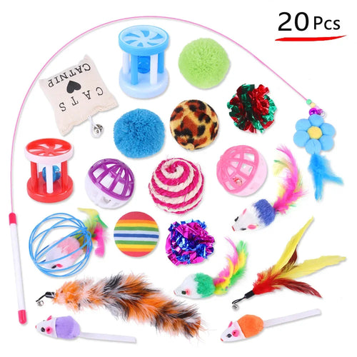  Interactive Foldable Cat Tunnel cashymart