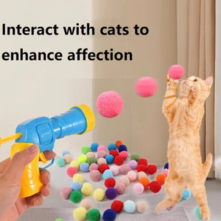  Interactive Kittens Plush Ball Cat Toys cashymart