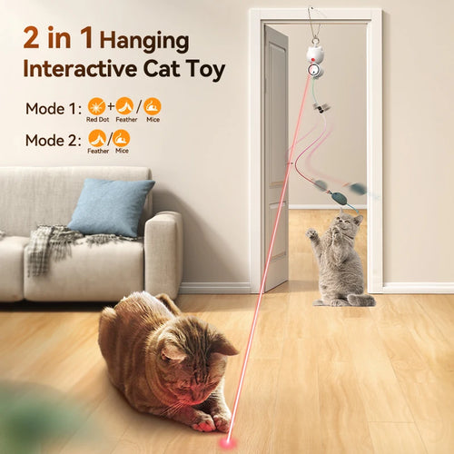  Interactive LED Cat Toy cashymart