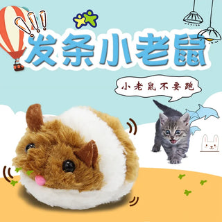  Interactive Plush Mouse Toy for Cats cashymart