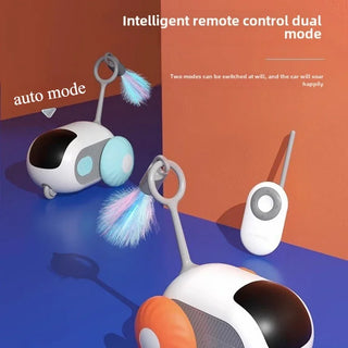  Interactive Remote Control Cat Toy Car cashymart