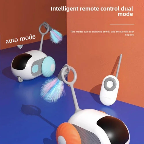  Interactive Remote Control Cat Toy Car cashymart