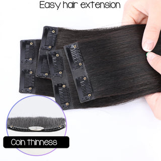  Invisible Seamless Clip In Hair Extensions cashymart