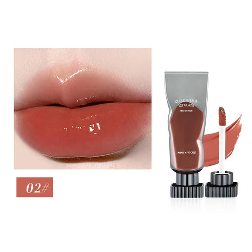  Jelly Mirror Water Lip Gloss Waterproof Lip Tint cashymart