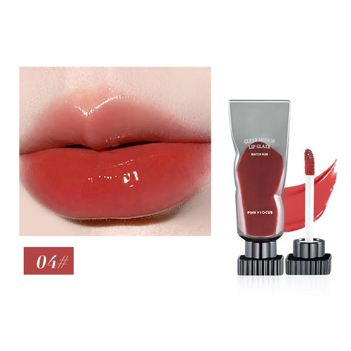  Jelly Mirror Water Lip Gloss Waterproof Lip Tint cashymart