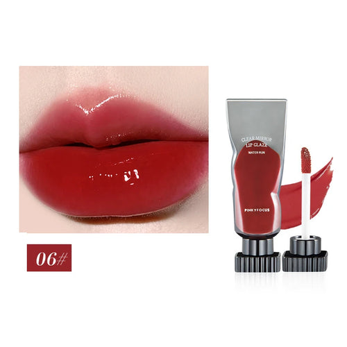  Jelly Mirror Water Lip Gloss Waterproof Lip Tint cashymart