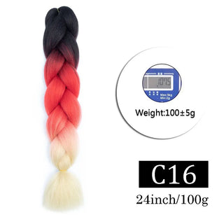  Jumbo Ombre Braiding Hair 24 Inch Pack cashymart