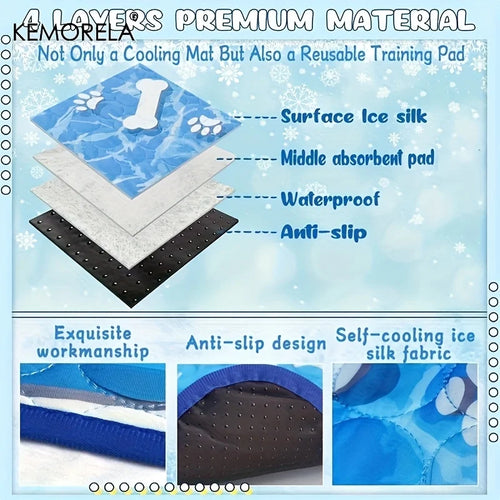  KEMORELA Large Dog Cooling Pad for Summer cashymart