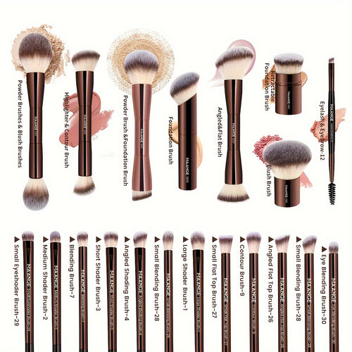  Kabuki Makeup Brush Set cashymart