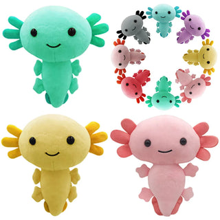  Kawaii Axolotl Plush Toy for Kids cashymart
