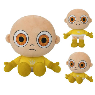  Kawaii Baby In Yellow Plush Toy 26cm cashymart