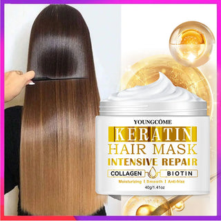  Keratin Deep Repair Hair Mask Conditioner Treatment cashymart