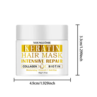  Keratin Deep Repair Hair Mask Conditioner Treatment cashymart