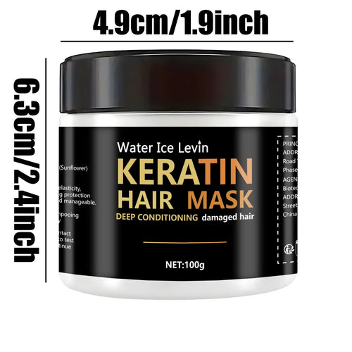  Keratin Hair Mask Dual Oil Control Conditioner cashymart