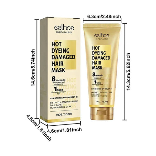  Keratin Hair Mask for Fast Frizz Repair and Nourishment cashymart
