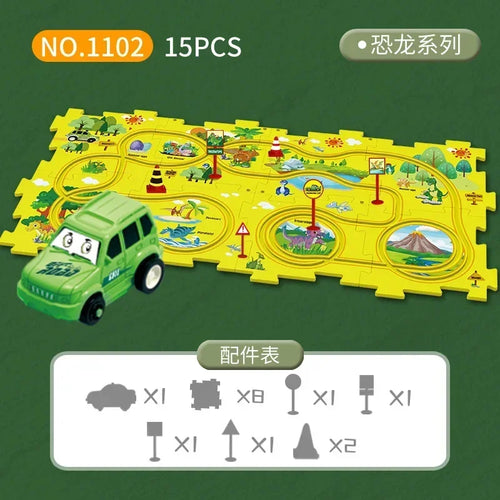  Kids Electric Rail Car Puzzle cashymart