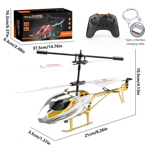  Kids' RC Helicopter cashymart