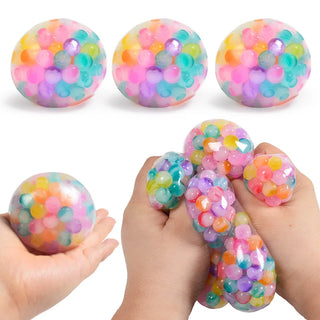  Kids Rainbow Bead Decompression Toy cashymart